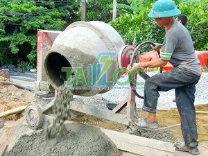 Thợ sửa máy trộn bê tông Thuận An
