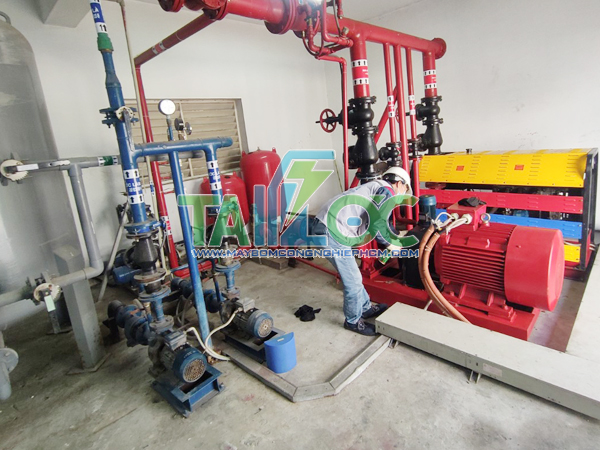 Dịch vụ sửa chữa bảo dưỡng bơm chữa cháy