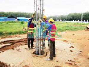 Thi công khoan cọc nhồi Bình Dương