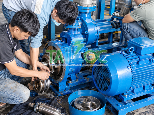 Dịch vụ sửa máy bơm công nghiệp Đồng Nai uy tín chuyên nghiệp - Cơ Điện Tài Lộc